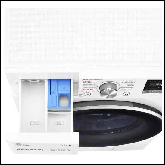 COMO NOVA - Máquina de Lavar e Secar Roupa LG 6/9 kg