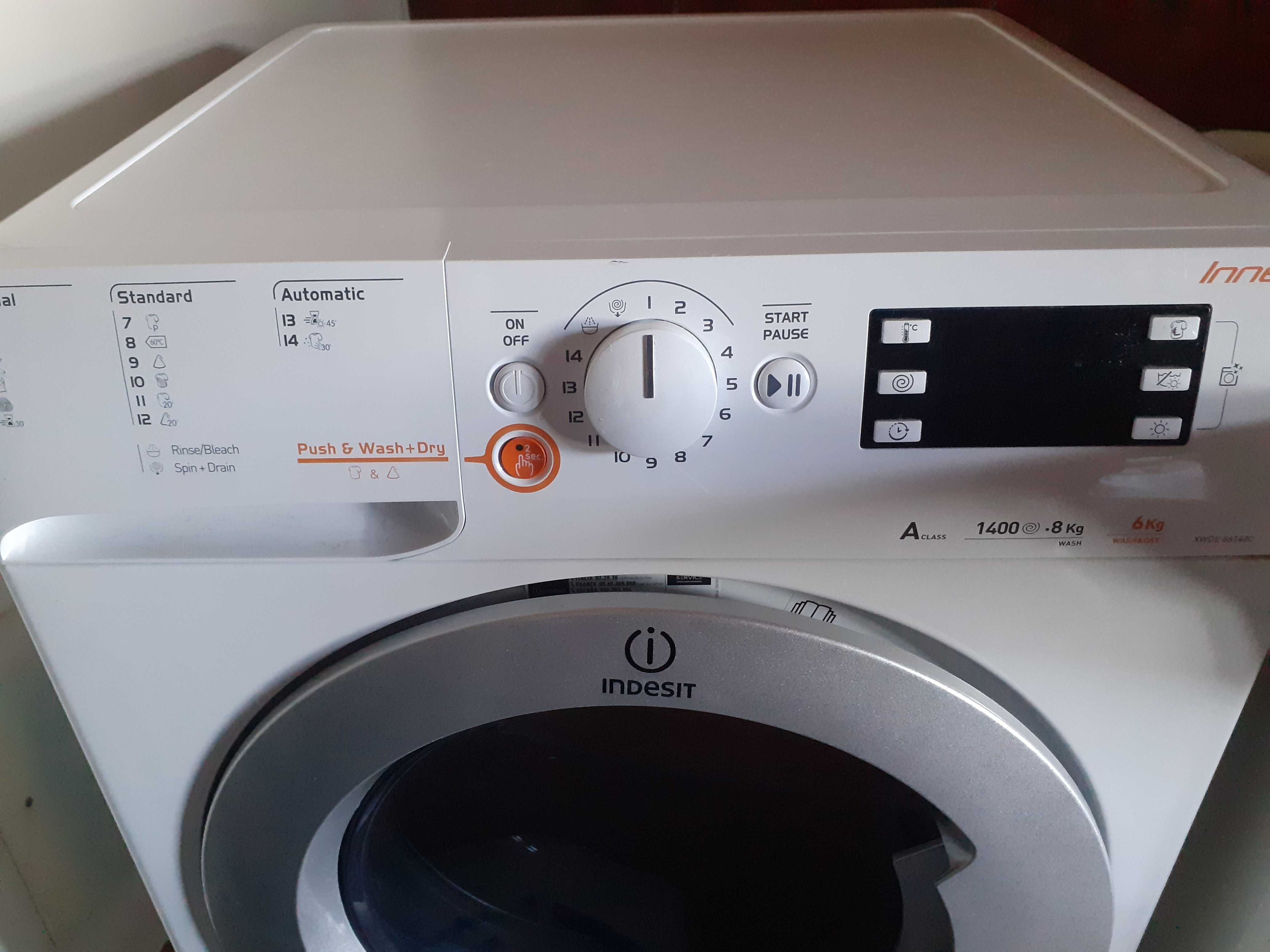 Similarity Dad please note Máquina de lavar e secar roupa Indesit Ponte De Vagos E Santa Catarina • OLX  Portugal