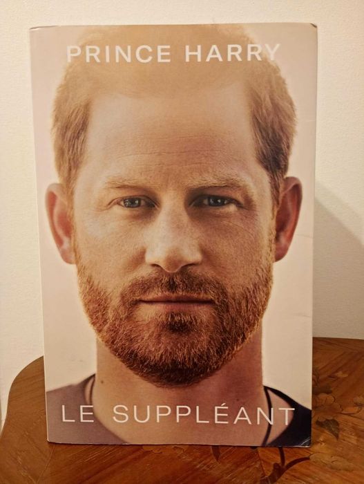 Książka po francusku LE SUPPLÉANT- PRINCE HARRY