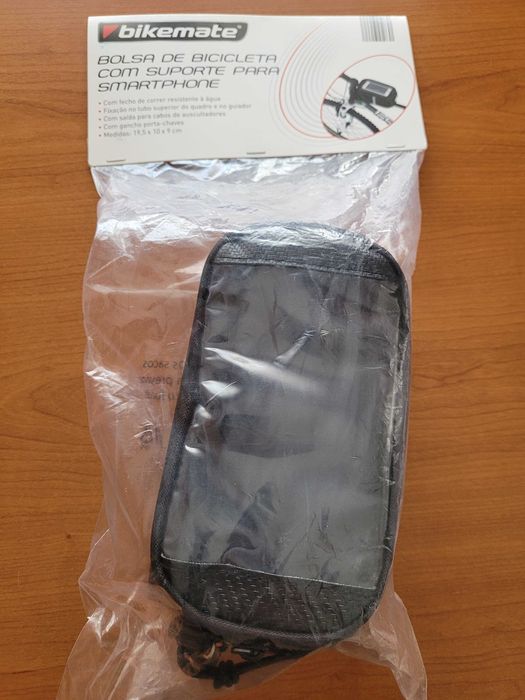 Bolsa de bicicleta com superte para smartphone NOVA