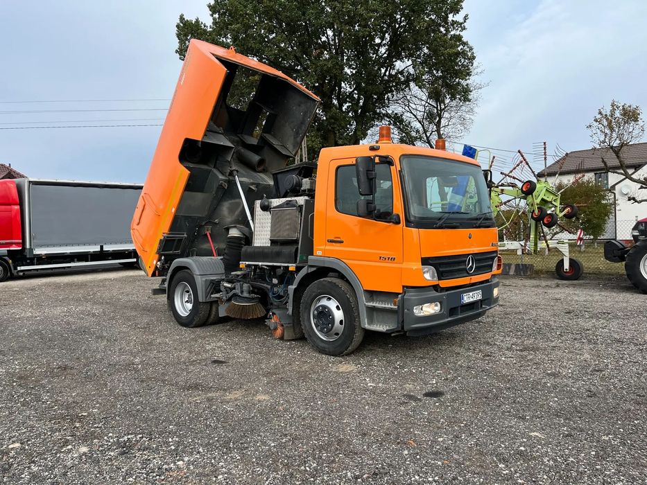 Mercedes-Benz  ATEGO* Pojazd specjalny * Zamiatarka uliczna MERCEDES ATEGO