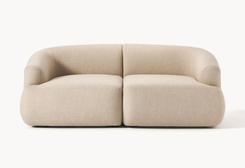 Sofa modułowa Sofia 2-osobowa Westwing Collection Kłobuck • OLX.pl