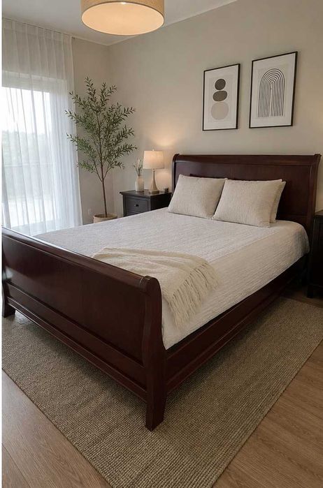 cama de casal com colchão
