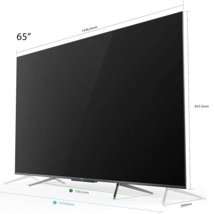 Telewizor TCL 65C715 65" QLED 4K smart tv android tv netflix