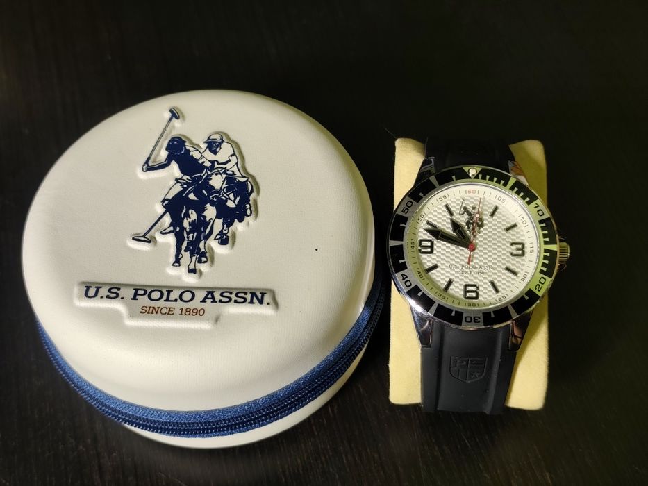 Męski zegarek U.S. Polo Assn. | Stan Idealny + Pudełko | Okazja!