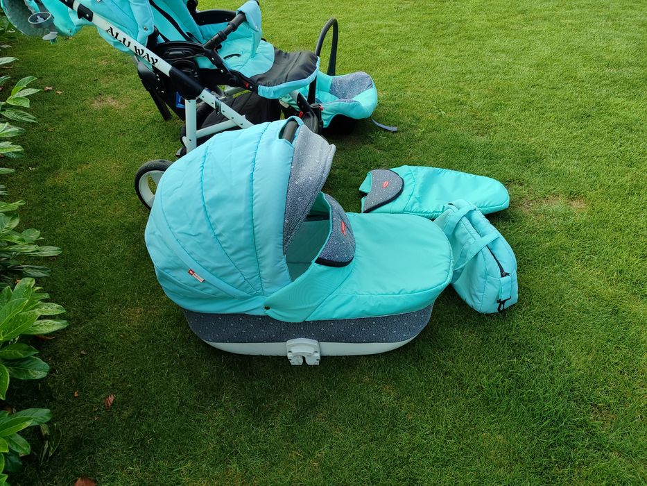 Wózek 3w1 babylux ISOFIX