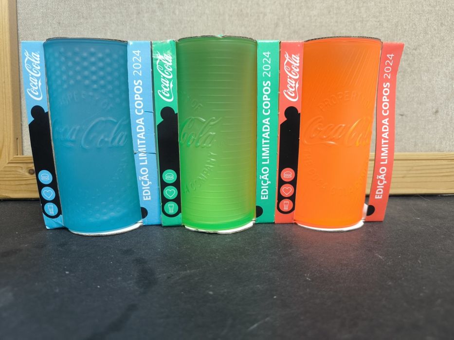 Copos Coca-Cola Edição Limitada 2024