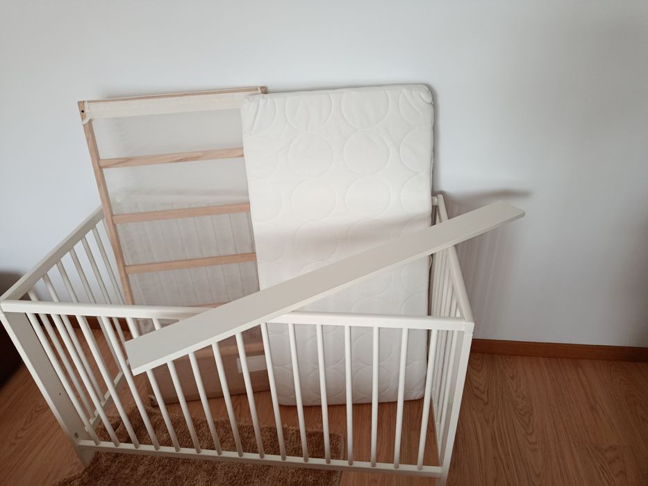 Berço Gulliver + colchão SKÖNAST