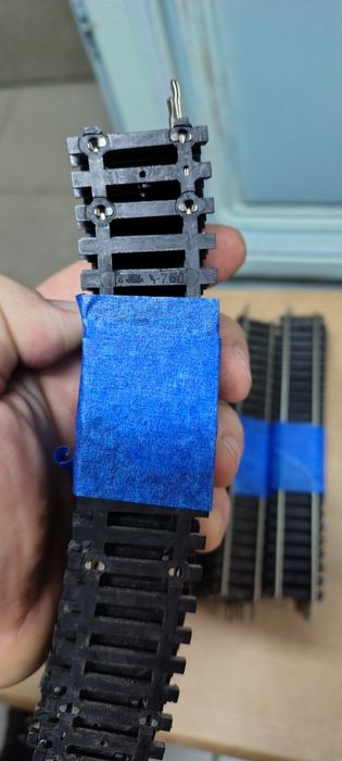 Tory Piko proste łuki 140szt. Makieta H0 1:87