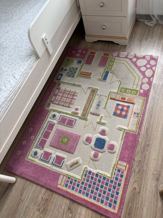 Дитячий ігровий килим IVI ,коврик город,jysk,ikea,для барбі