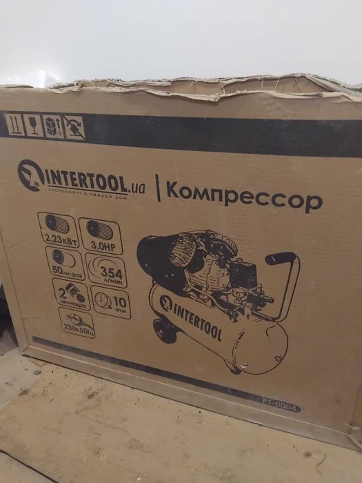 компресор intertool 2.33 квт