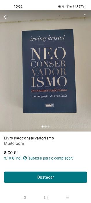 Livro " Neoconservadorismo"