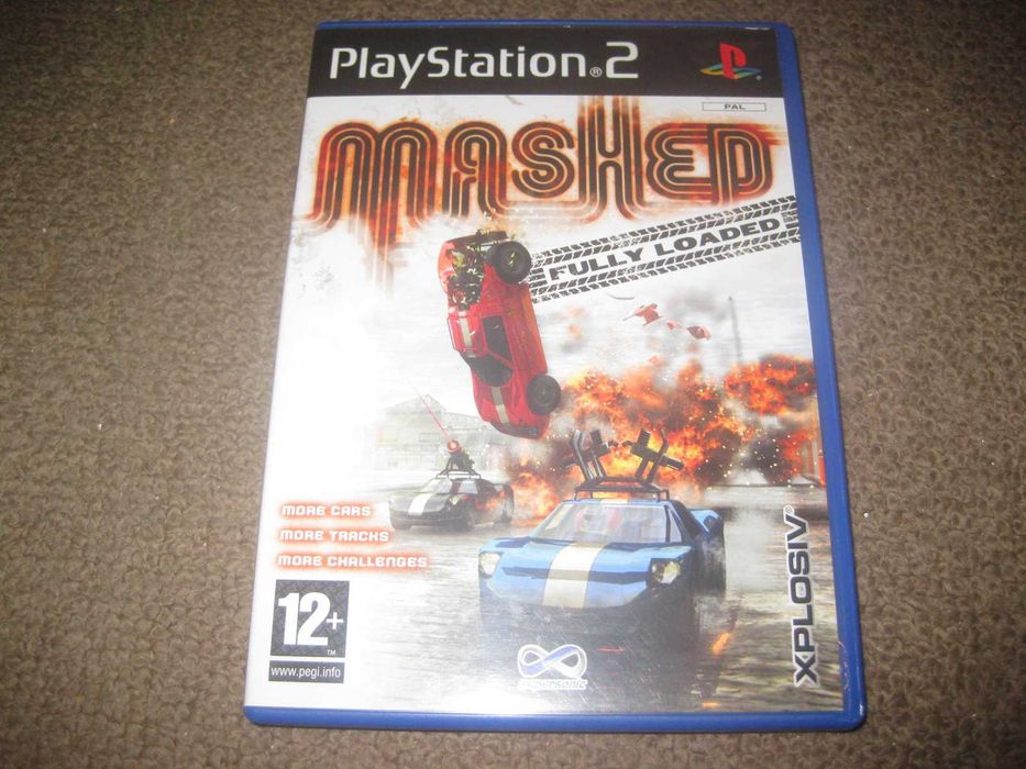 Jogo "Mashed" PS2/Completo!