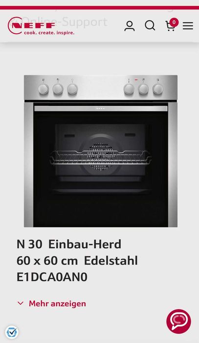 Piekarnik pod zabudowę NEFF