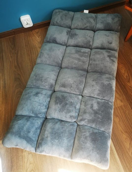 Fotel podłogowy Costway - rozkładany