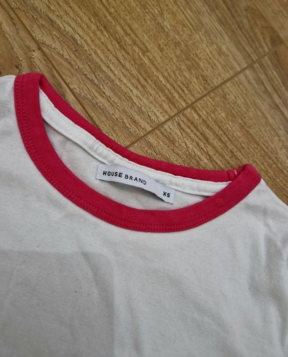 Biały T-shirt/Top