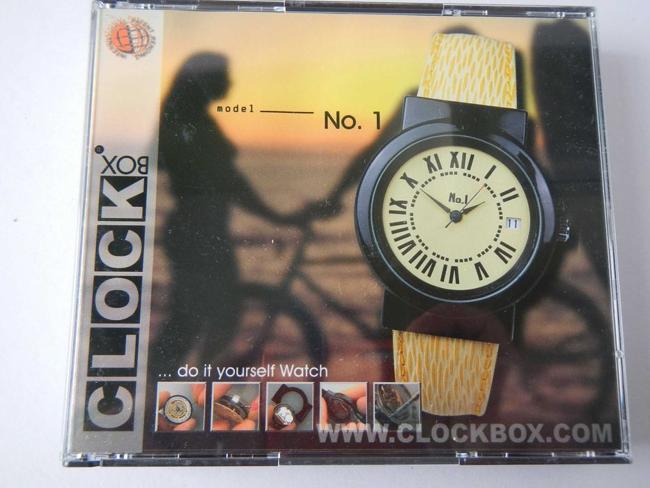 Relógio tipo swatch para montar. Já só há 8 modelos  8 modelos.