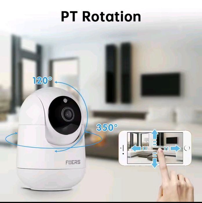 Câmera vigilância indoor