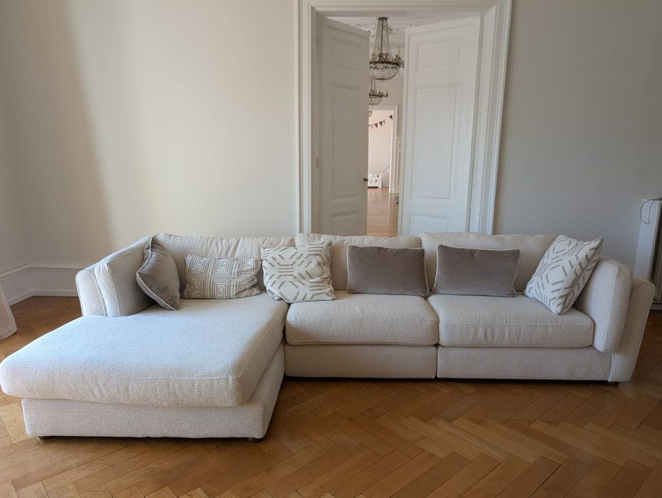 Sofá chaise longue  como novo