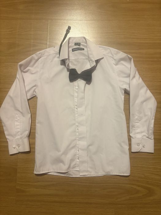 Garnitur granatowy roz 128/134