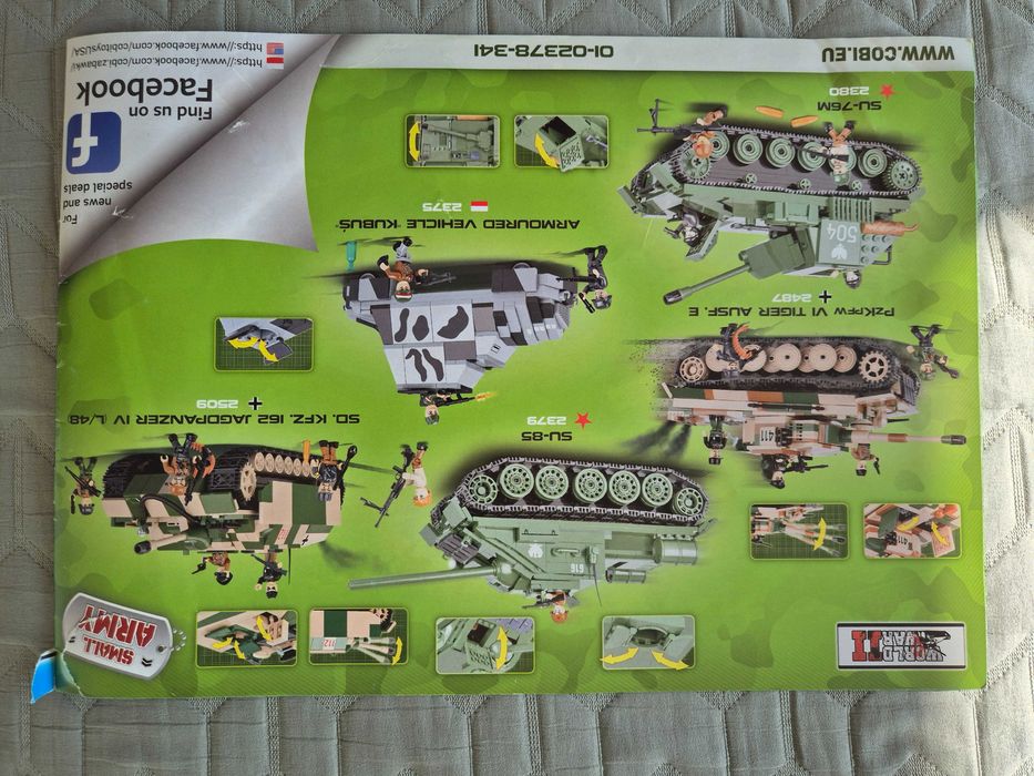 Klocki COBI 2378 GMC CCKW 353 Transport Truck Ciężarówka