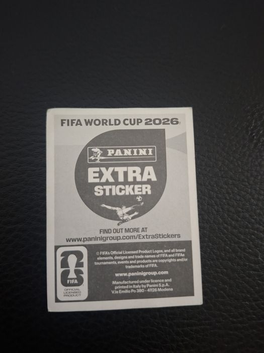 Moisés Caicedo - Carta extra Panini