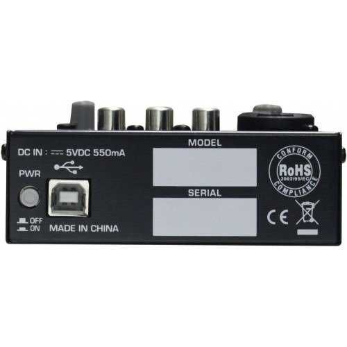 Mikser Audio Interfejs USB Bluetooth Phantom Topp Pro TP MX3BT