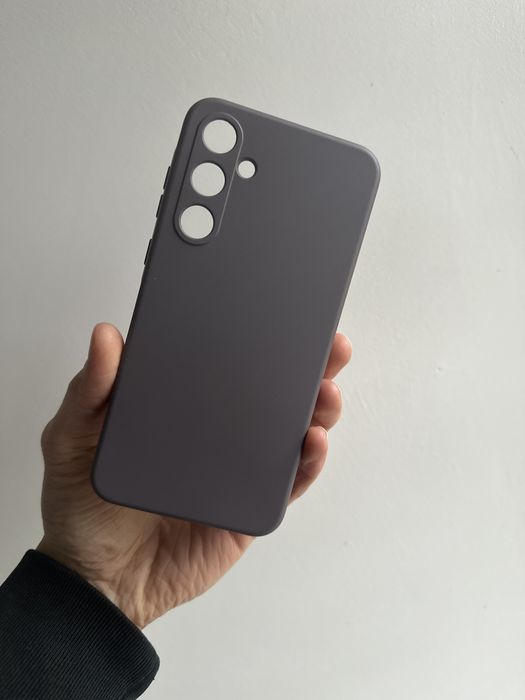 Etui plecki silicon szare do Samsung Galaxy A35 5G