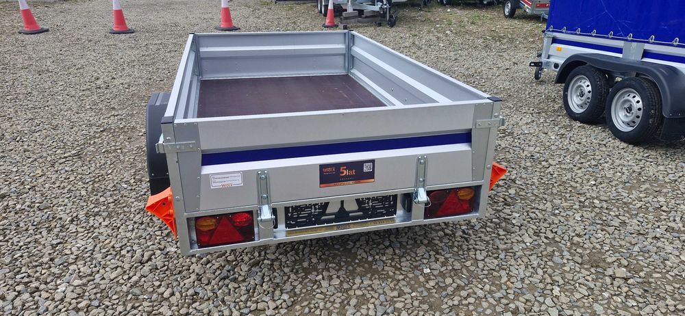 Przyczepa WIOLA Krakus Komfort 242x132x38 cm. lekka kat.B HAMULEC