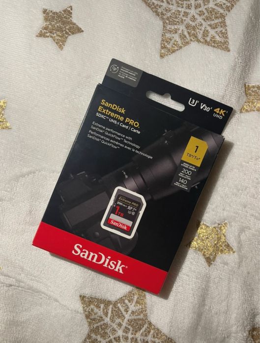 Karta SD 1 TB do kamery/aparatu