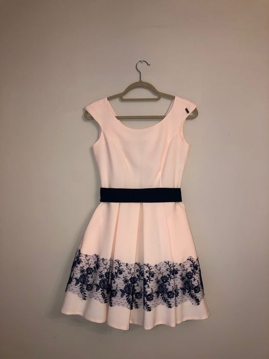 Sukienka morelowa/brzoskwiniowa