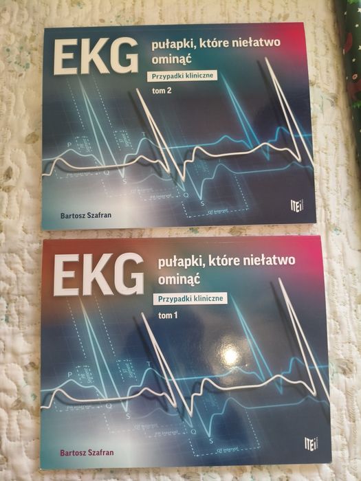 EKG - pułapki, które niełatwo ominąć. Przypadki kliniczne - tom 1 i to