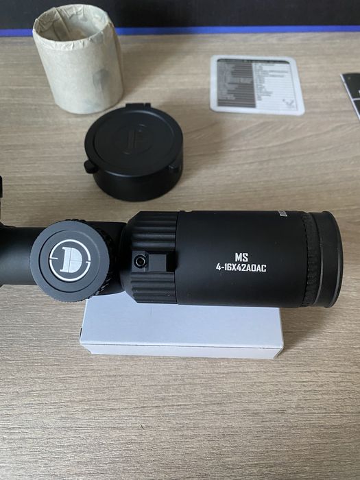 Прицел Discovery Optics MS 4-16x42 AOAC з підсвіткою прицільной сітки.