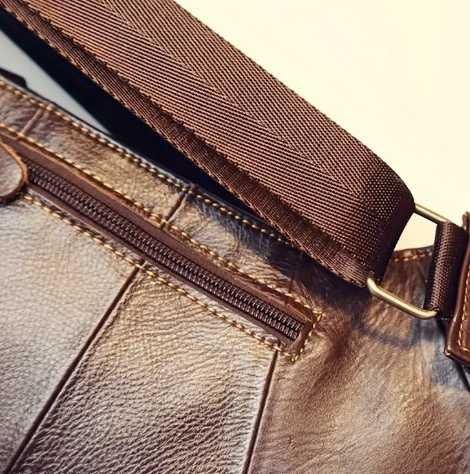 Plecak westal torba na jedno ramię skóra naturalna cielęca