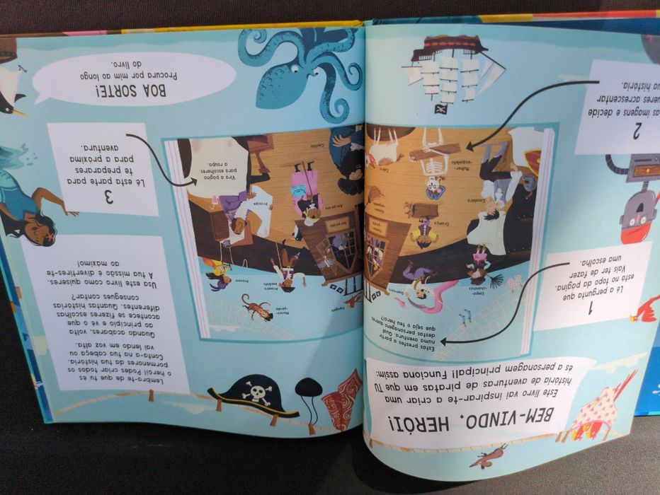 O Herói és tu! Aventuras com os Piratas de Lily Murray