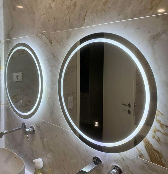Espelho led redondo