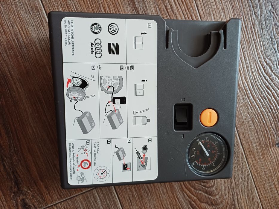 Компресор для шин з гелем