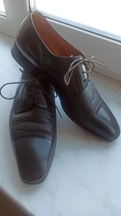 Кожаные туфли известного производителя Moreschi