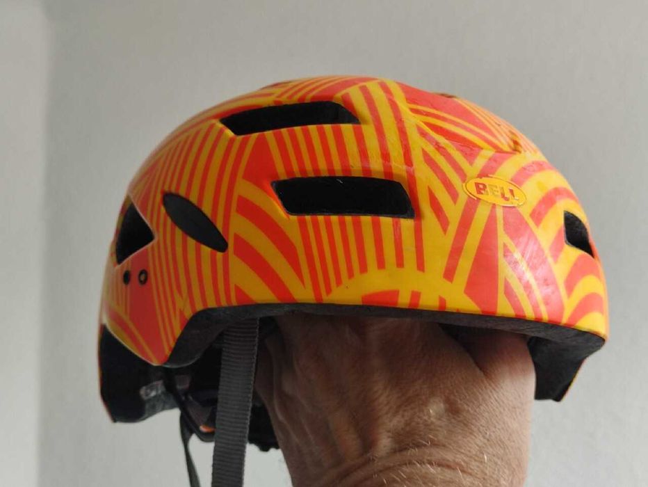 Kask dziecięcy Bell Sidetrack matte orange 47-54cm