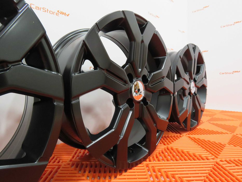 Jantes Look Dacia/Renault 16 x 6.5 et 40 4x100 Preto Matte
