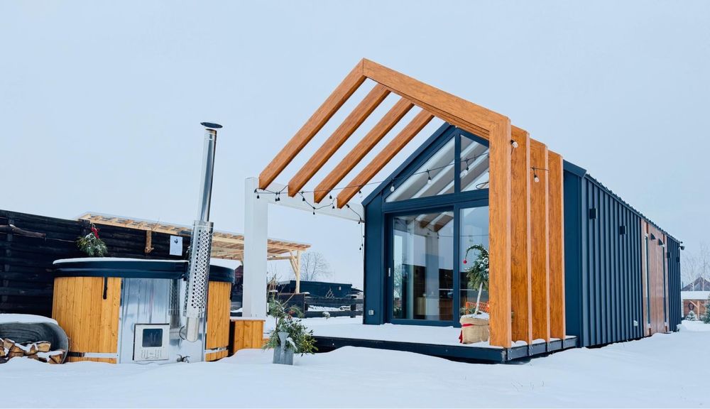 Nowy domek z balią w sercu natury - Leśny Zakątek Uroczysko