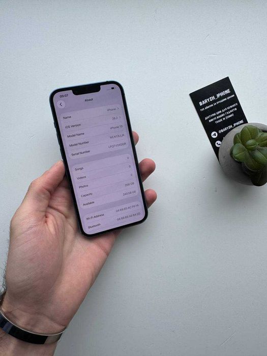 Iphone 13 256 gb, ідеальний стан, айфон 13 256