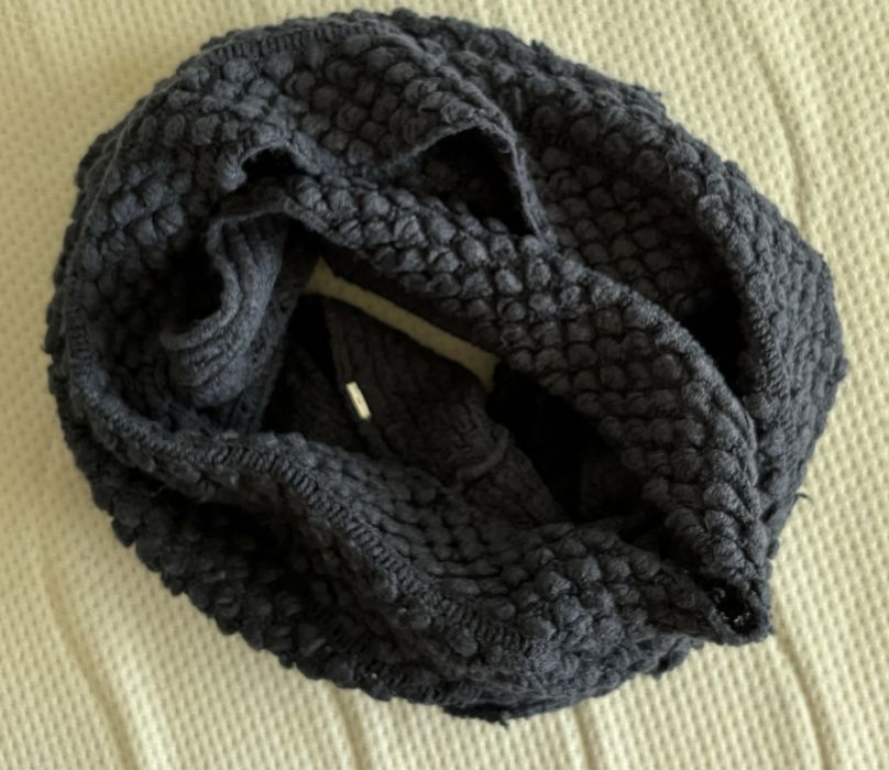 Gola polar - azul acinzentado