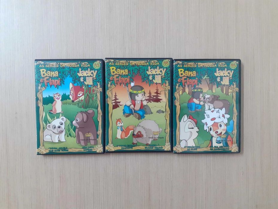 Bana e Flapi / Jacky e Jill (As Séries da Nossa Vida) - DVD