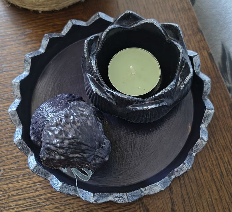 Dekoracja handmade gips zestaw