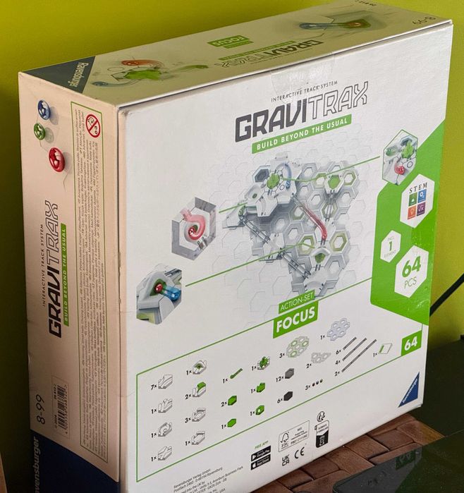 Gra Logiczna Zestaw RAVENSBURGER Gravitrax Action Set Focus