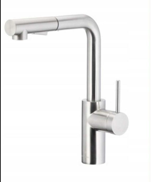 KFA Bateria Kuchenna Wyciągana Końcówka Wylewka DUERO BASIC INOX