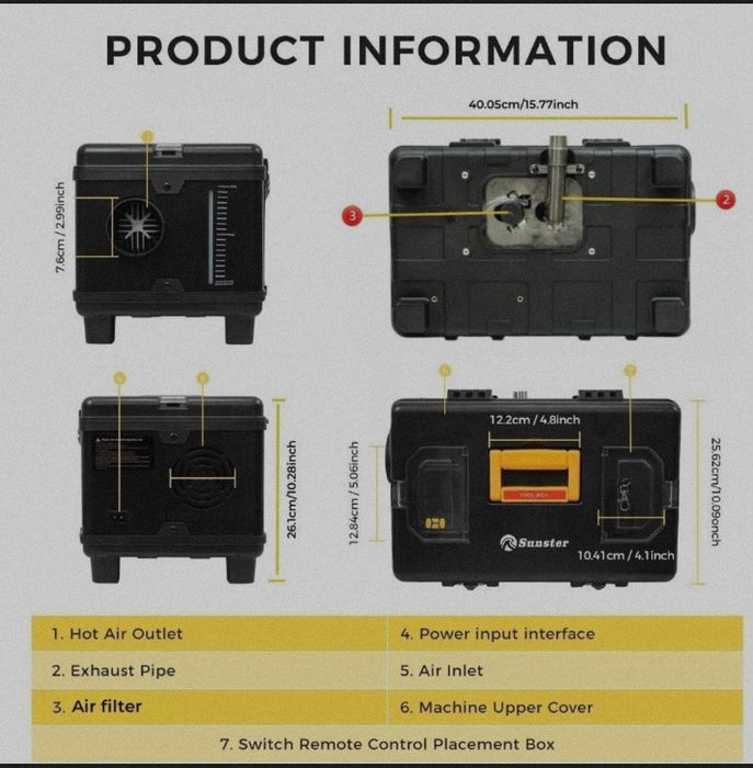Самовивіз  таймер  вебасто обогреватель дизельный обігрівач