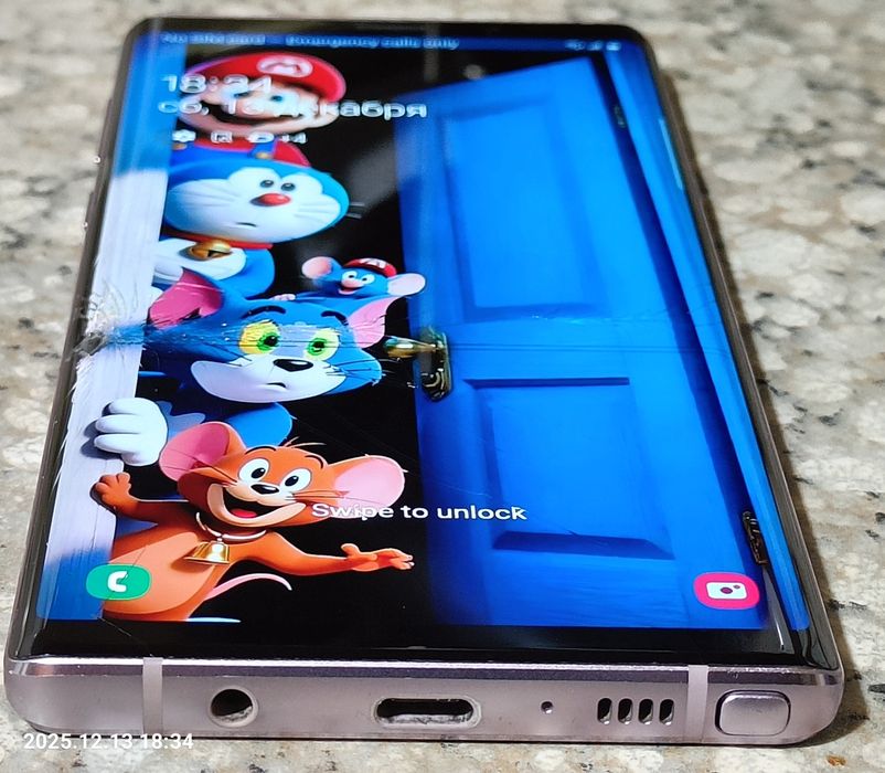 Samsung Galaxy Note 9 , 6/128gb., NFC .  Тріщини на склі.