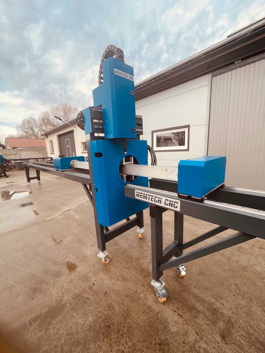 Obrotnica  plazmowa CNC do rur i profili , Przecinarka , ProduktPL 6mb